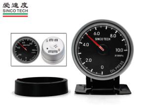 China Digital LED 60mm Oil Pressure Gauge / Universal Oil Pressure Gauge KPA Unit Display factory