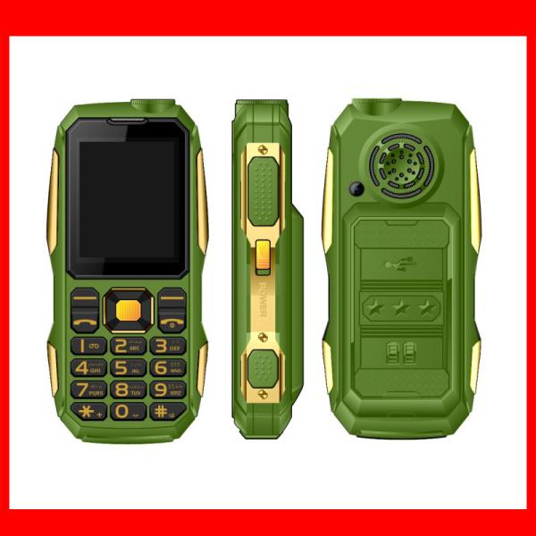 2.4 inch Long Standby Chargers Mobile Phone Sim Card Flashlight Wireless Fm