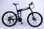 Hot sale OEM 24 spoke wheel 24 speed 40mm rim black alloy hummer folding