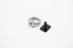 CNC Machined Tee Bolts And Nuts Luggage Rack Stainless Steel Eyebolt