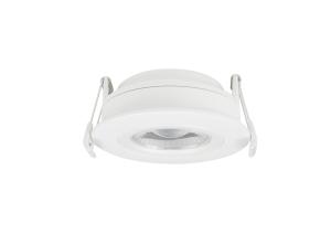 China Aluminum 9W COB Dimmable Tiltable LED Downlights IP54 Cutout 83mm factory