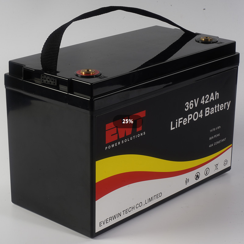 Power Storage Batteries 32700 36V 42Ah Lifepo4 Lithium Battery Pack For Deep Cycle Solar System