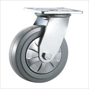 China Heavy duty rubber wheels factory