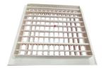 HVAC ABS Plastic Square Air Conditioning Grilles Ceiling Mounted
