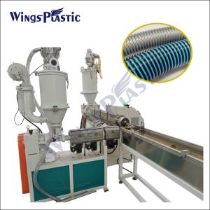 China Corrugated Plastic Pipe Extruder Machine EVA Vacuum Cleaner Hose Production Line factory