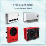 12V/24V Battery Powered Truck Cab Truck Parking Aircon Electric Auto Air