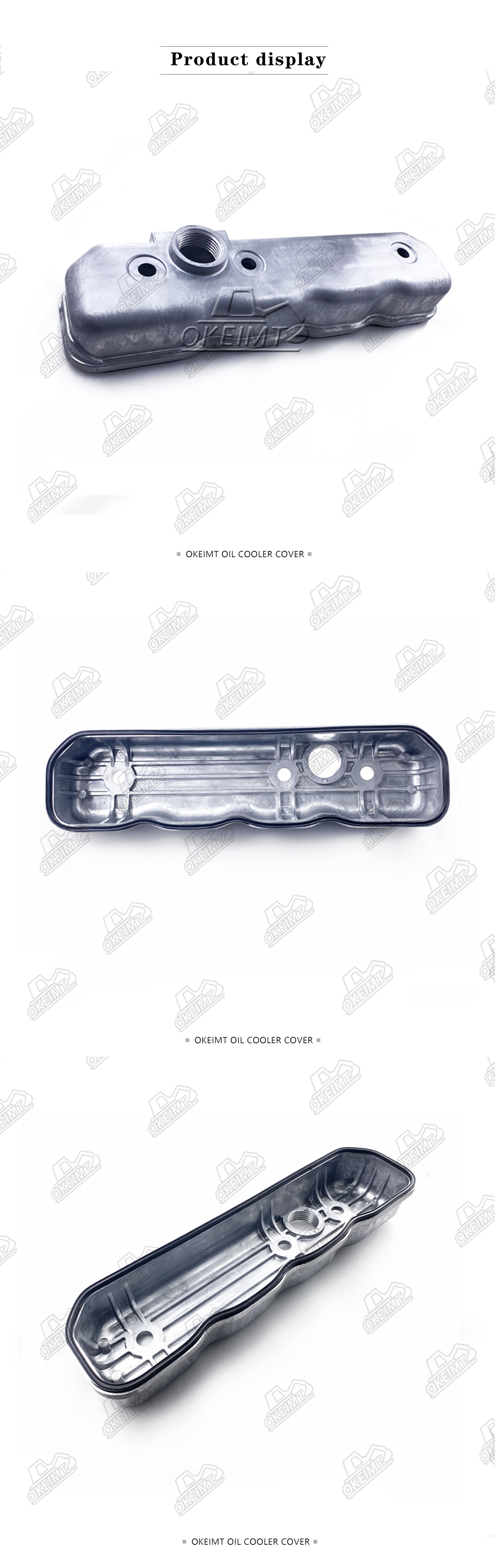 4BG1 Cylinder Head Valve Cover With Gasket For Isuzu Engine