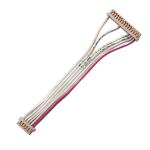 15 Pin Flat Flexible Ribbon Cable 2.54 Mm Pitch LVDS Connector