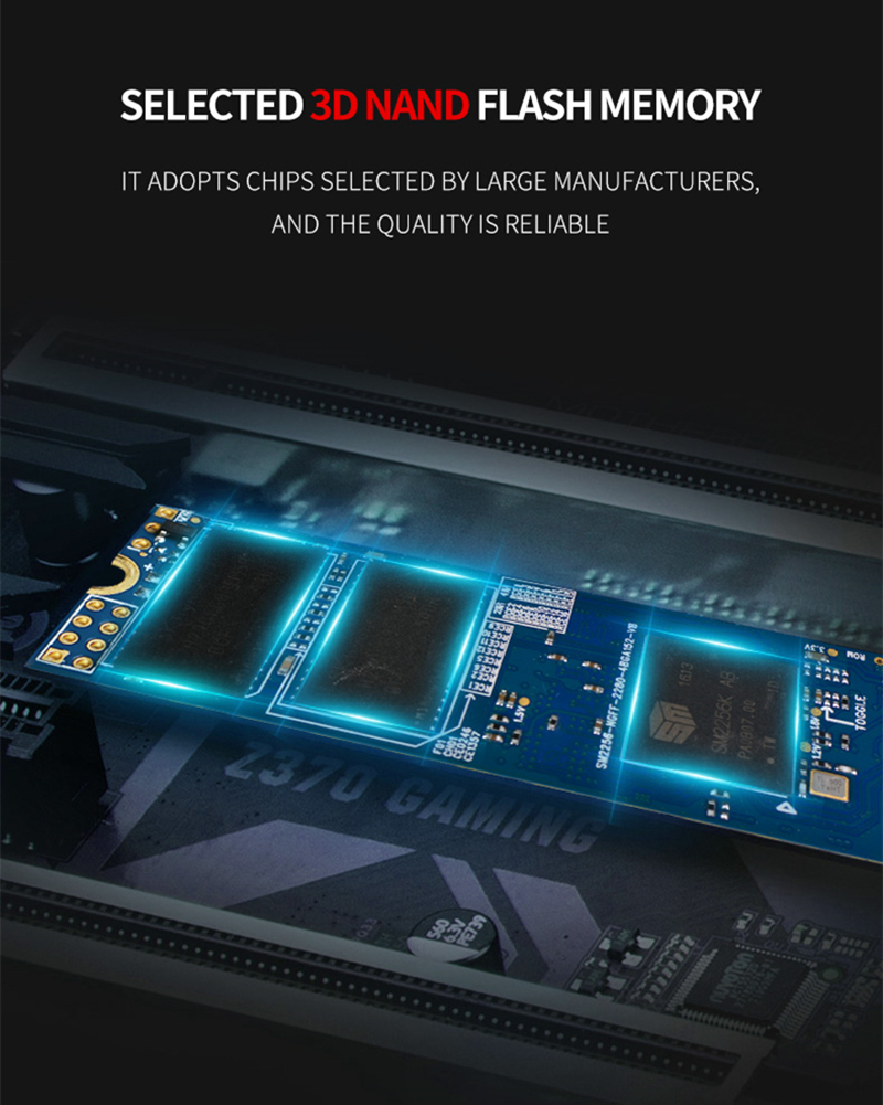 Faspeed 128GB 256GB 500GB 512GB 1TB SSD NMVE M2 2280 PCIe 3.0 Internal For Desktop