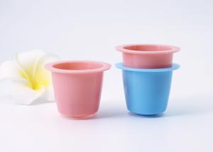 China Colored Empty Plastic Reusable 7ml Coffee Capsules Pod factory