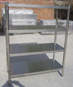China Knock Down Stainless Steel Rack Shelving For Restaurant Kitchen Shelving Rack Rustless factory