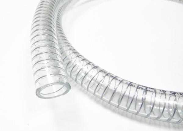 Transparent Clear Pvc Wire Reinforced Flexible Hose Watering Industrial