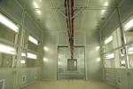 Millitary Paint Booth Industry Components Painting Production Line Conyner