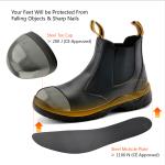 US 3-14 Safety Shoes Work Boots S3 SRC Breathable Steel Toe Work Boots