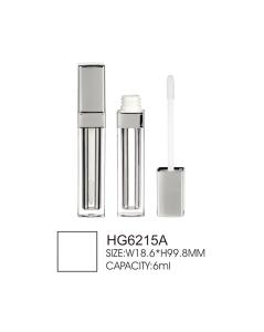 China 6ml Creative Lipgloss Tubes Square Cap Clear Lip Gloss Bottles factory
