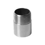 Cylindrical Head Code SS316 Conduit Nipple 50mm-200mm For NPT BSPP BSPT G