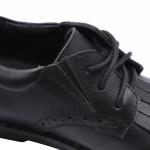 Big Size Leather School Shoes Scottish Highland Ghillie Brogue Kilt Shoes