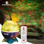 Multiscene Portable Dinosaur Egg Star Light , Voice Control Galaxy Projector
