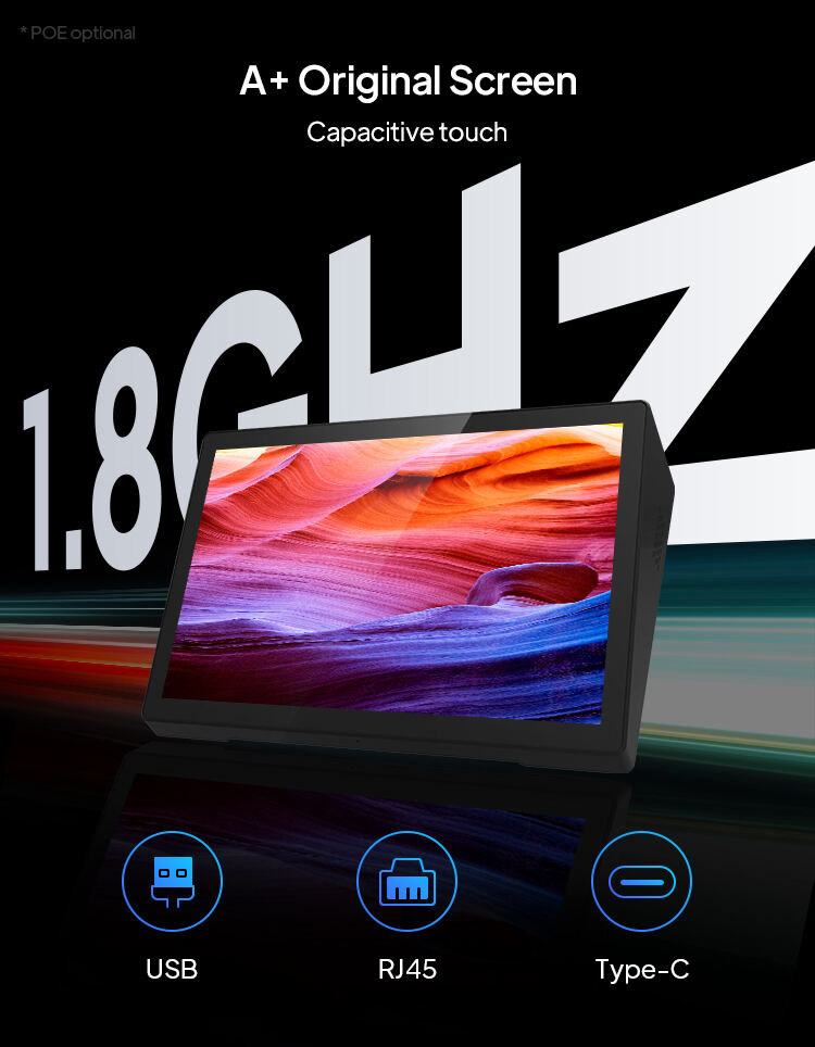 8 inch android ordering tablet with rk3399 processor nfc waterproof dustproof design for catering industry customizable branding and packaging-1