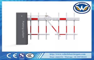 China 90 Degree Folding Fence Boom Car Park Barriers Max 4.5m With DC Brushless Motor factory