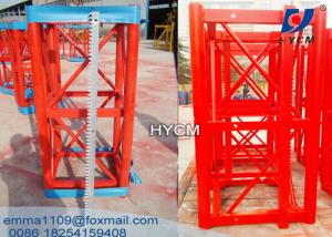 China 1.508m Hoist Mast Sections with Painting and Hot Galvanized Type factory