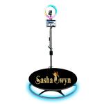 Kids Spinning Remote Photo Booth 360 Degree Selfie For Birthday Party