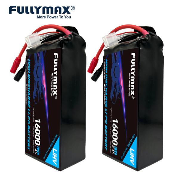16000mah Commercial Drone Battery Power Bank 12s 16000mah Lipo Lithium Battery