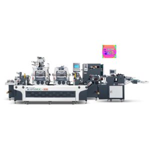 China 360mm Max Feedding Width Flatbed Die Cutting Machine with Hot Stamping Function on sale