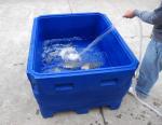 Oversized 400L Blue Insulated Fish Container