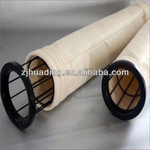 China Light Yellow Industrial Filter Bags Filtration Accuracy 1 μm Round Hole Pattern for Industrial Filtration Performance factory