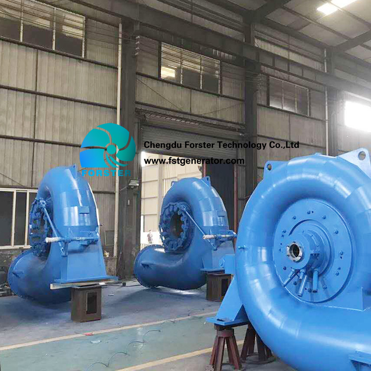 Plant Electricity Generator Fully Automated Configuration Unattended 50kw - 30mw Hydro Francis Turbine Generator For HPP