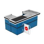 Customizable Shopping Checkout Counter Store Checkout Counter With Stainless