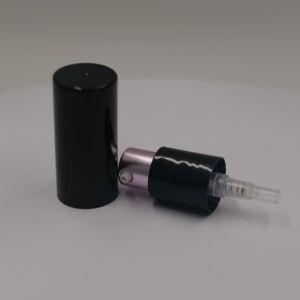 China Plastic Lotion Pump With UV Coating In Gold And Sliver Color Left And Right on sale