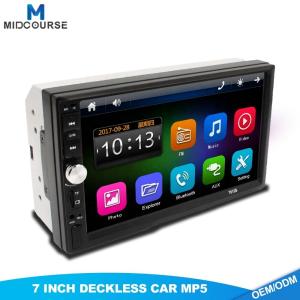 China Dul Din Car Stereo MP5 Radio Player Mirrorlink Bluetooth FM CE Approved factory