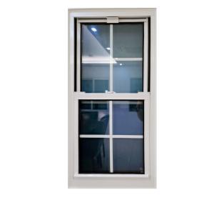 China 3x4 Double Aluminum Hung Window French Outward Opening factory
