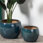 New Design Modern Home Balcony Succulent Cactus Pot Garden Indoor Outdoor Round