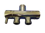 Commercial Plumbing Shower Diverter Valve Medium Pressure Water Flow Adjust