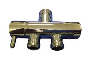 China Commercial Plumbing Shower Diverter Valve Medium Pressure Water Flow Adjust factory