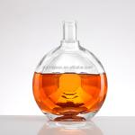 Super Flint Glass 100ML 700ml 750ml Square Bottle 500ml for Gin Whisky Vodka
