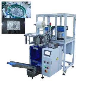China New Automatic Hardware Bolt Nail Screw Counting Toy Spare Parts Sachet Packing Machine With Two Vibrator Bowl factory