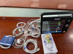 China 240V 60Hz Cardiac Multipara Patient Monitor Modular With 12.1 Inch Screen factory