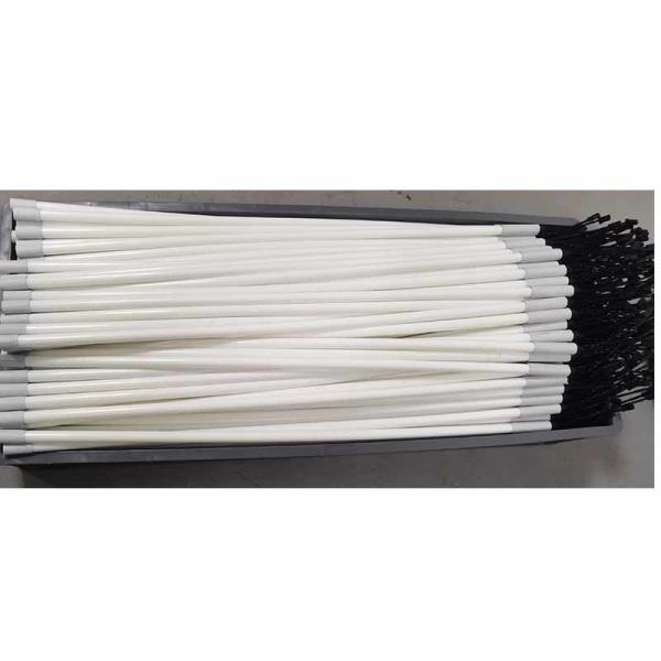 Round White Automatic Fire Suppression Tube Extinguisher High Corrosion