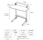 Office Furniture Pneumatic Standing Lifting Desk for Height Adjustment in