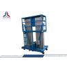 Buy cheap 12m Double Mast Hydraulic Aluminum Lift Table with 200kg Load Capacity from wholesalers