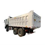 Sinotruk Howo 6x4 30 Ton Dump Tipper Truck with 2 Passenger Seats and Video
