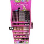 Cosmetic Cardboard POS Display Racks For Retail Store Supermarket