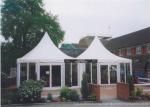 6x6m Aluminum Frame Pagoda Tents Marquee Tent For Trade Shows