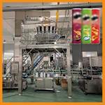 Automatic Vacuum Potato Chips Tin Canning Machine Puffed Food Weighing And
