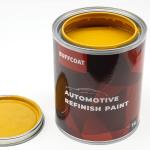 High Performance Yellow Car Paint 1k Car Coat Car Paint for Car Refinish