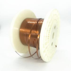 China UEW Class 180 Thickness 0.5mm Rectangular Copper Wire factory
